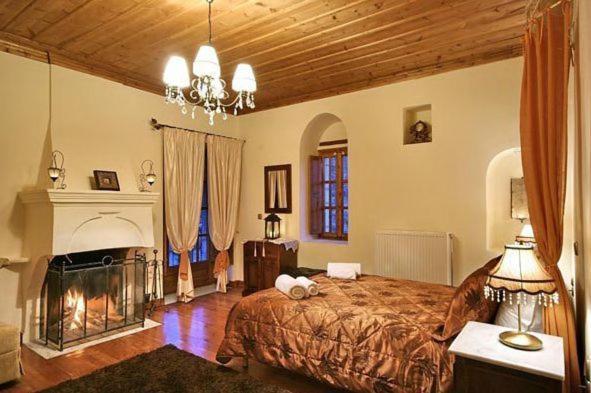 Archontiko Tis Zois Hotel Sztemníca Szoba fotó