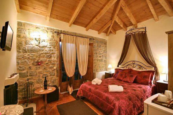Archontiko Tis Zois Hotel Sztemníca Szoba fotó